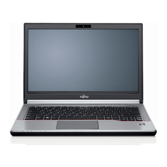 Fujitsu Siemens Computers Lifebook E Serie Betriebsanleitung