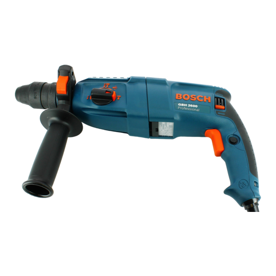 Bosch GBH 2600 Professional Originalbetriebsanleitung