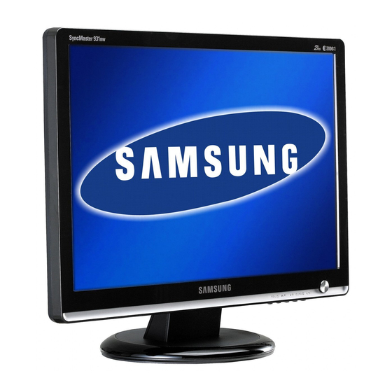 Samsung SyncMaster 931BW Bedienungsanleitungen