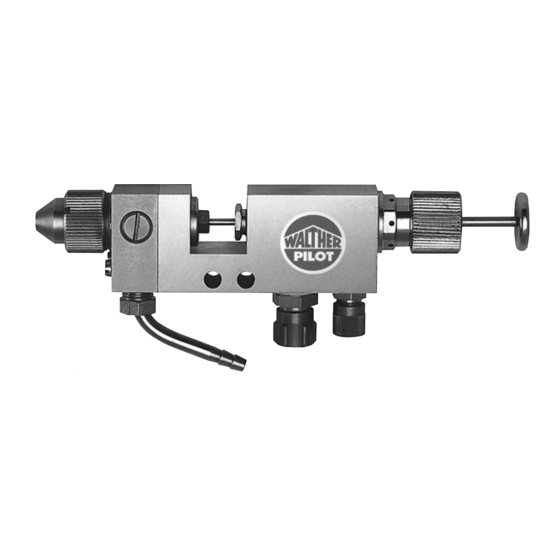 WALTHER PILOT PILOT WA 200 Betriebsanleitung