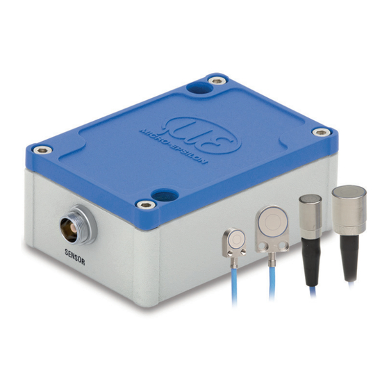 MICRO-EPSILON capaNCDT 6112 Betriebsanleitung