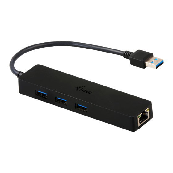 I-Tech USB 3.0 Slim HUB 3 Port Gebrauchsanweisung