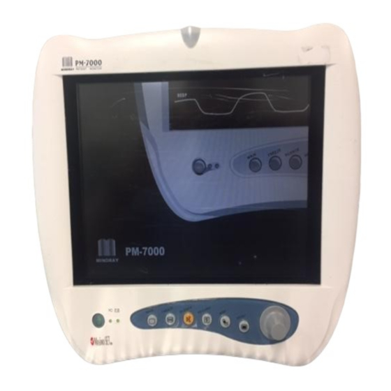 Mindray PM-7000 Bedienungshandbuch