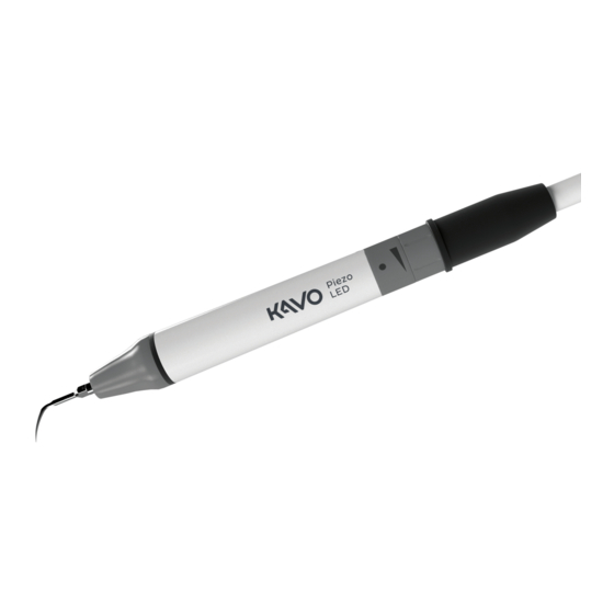 KaVo PiezoLED Ultraschall Scaler Gebrauchsanweisung