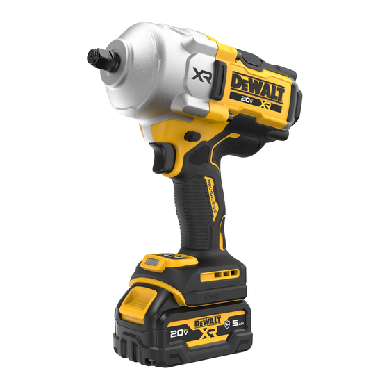 DeWalt DCF964 Bersetzung Der Originalanweisungen