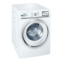 Siemens WM16Y890CH Gebrauchs- Und Aufstellanleitung