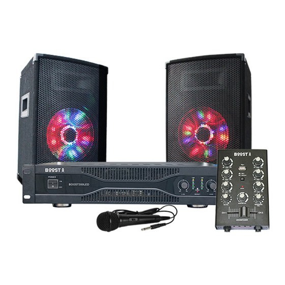 Boost BOOST350LED Bedienungsanleitung