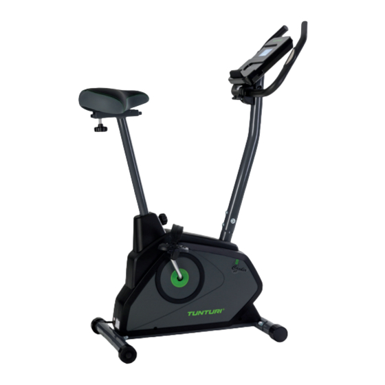 Tunturi Cardio Fit Bike 30 Benutzerhandbuch