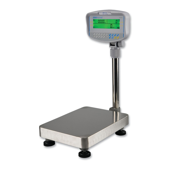 Adam Equipment GBC Serie Bedienungsanleitung