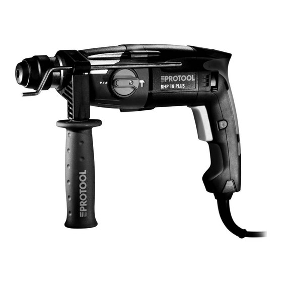 Protool RHP 18 PLUS Originalbetriebsanleitung