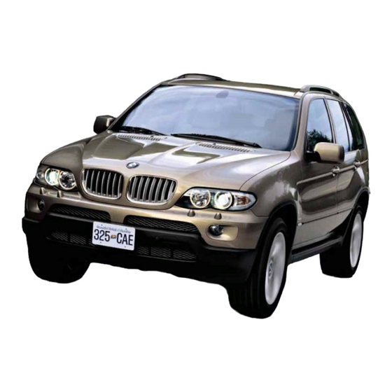 BMW X5 3.0i 2003 Betriebsanleitung
