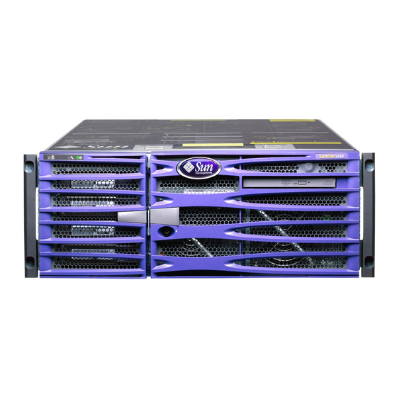 Sun Microsystems V440 Handbuch