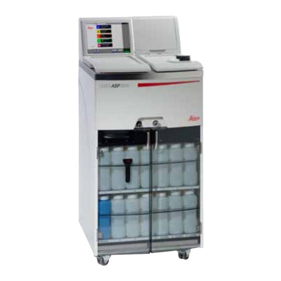 Leica Biosystems ASP300 S Gebrauchsanweisung