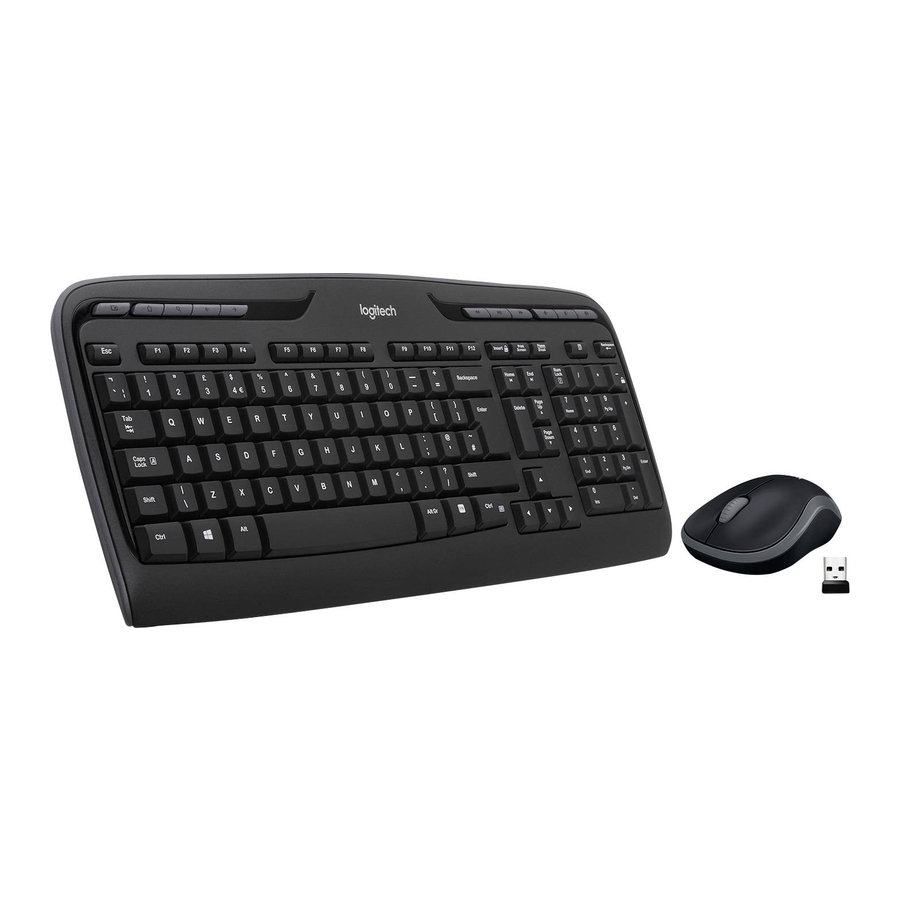 Logitech MK330 Bedienungsanleitung