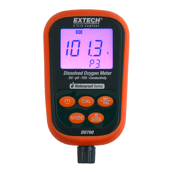 Extech Instruments DO700 Bedienungsanleitung
