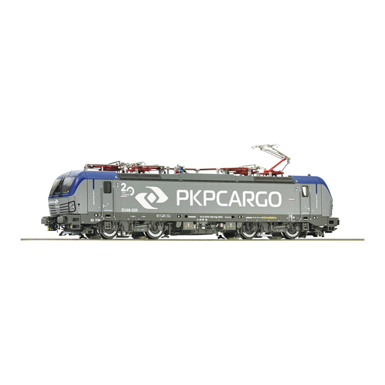 roco BR 193 PKP Cargo Bedienungsanleitung