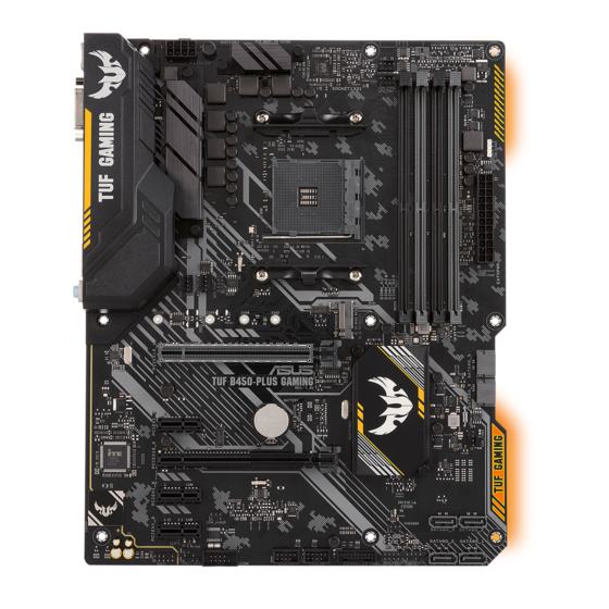 Asus TUF B450-PLUS GAMING Schnellstarthilfe