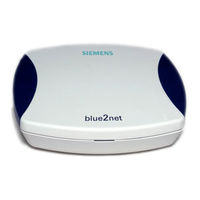 Siemens blue2net Bedienungsanleitung