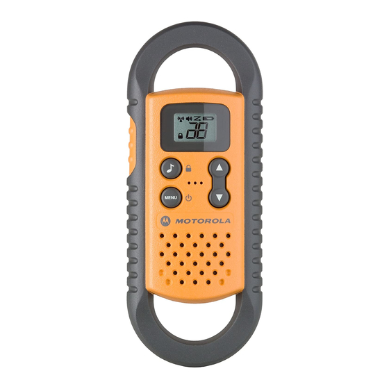 Motorola TLKR T3 Benutzerhandbuch