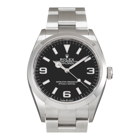 ROLEX EXPLORER Inbetriebnahme