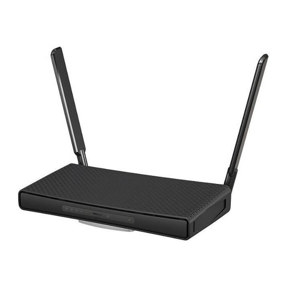 MikroTik hAP ac3 Bedienungsanleitung