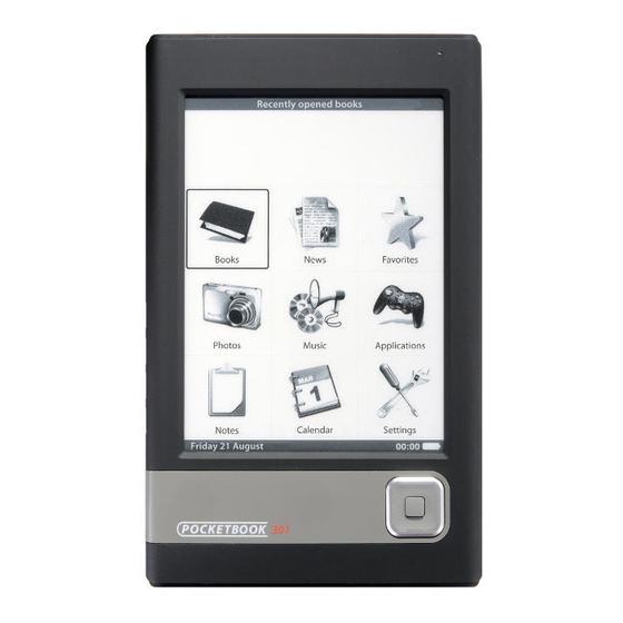 Pocketbook 301 plus Bedienungsanleitung