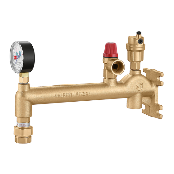 Caleffi 336 Serie Bedienungsanleitung