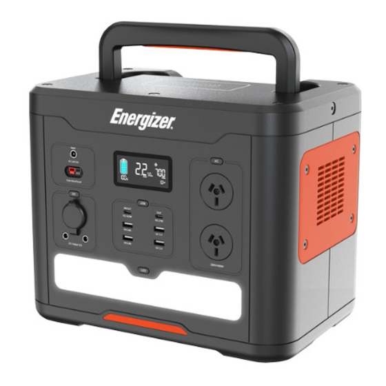 Energizer Everest 1800 Handbücher
