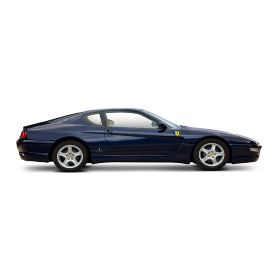 Ferrari 456M Betriebsanleitung