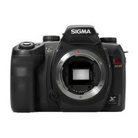 Sigma sd14 Benutzerhandbuch