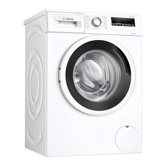 Bosch WAN28232 Gebrauchs- Und Montageanleitung