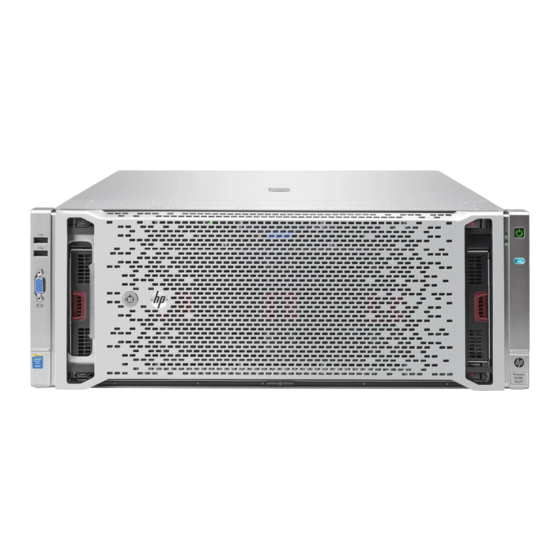 HP ProLiant DL580 Generation 5 Benutzerhandbuch