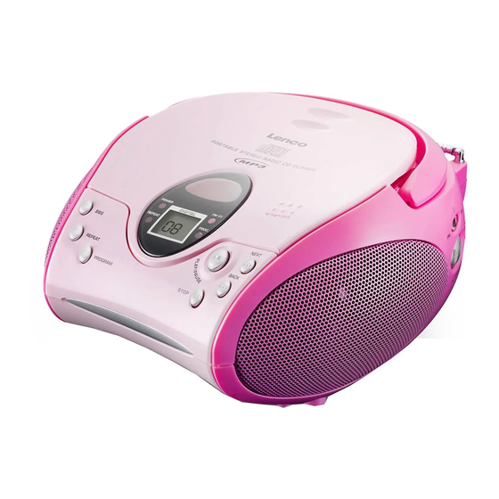 LENCO SCD-24 MP3 Bedienungsanleitung