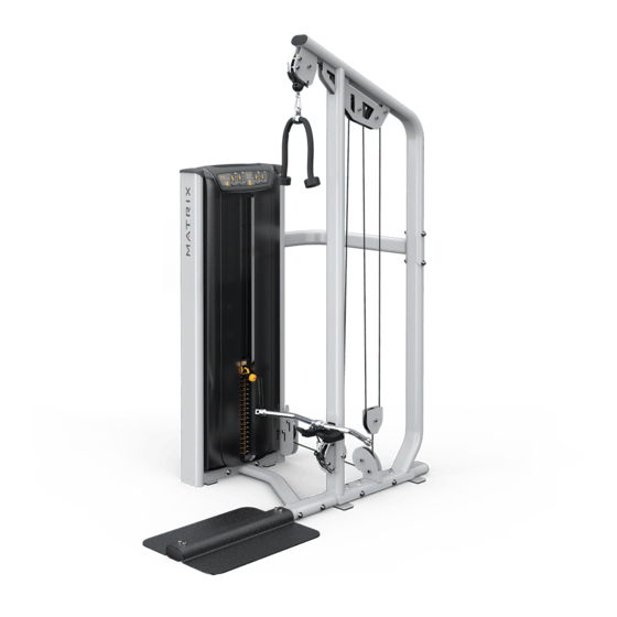 Matrix VERSA SERIES Betriebsanleitung
