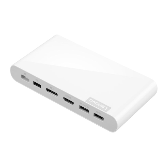 Lenovo 500 USB-C Universal Dock Benutzerhandbuch
