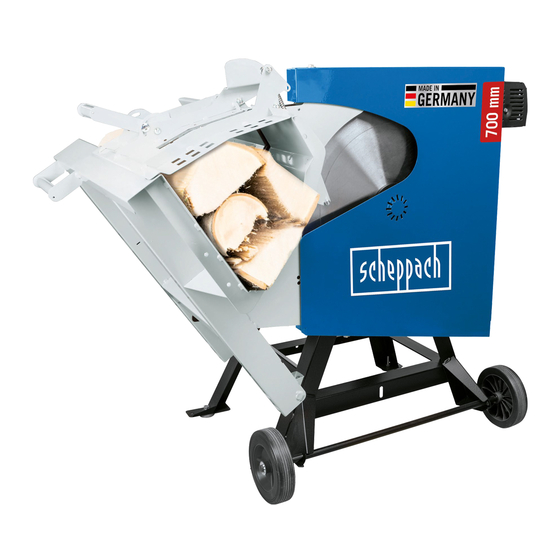 Scheppach HS720 Originalbetriebsanleitung