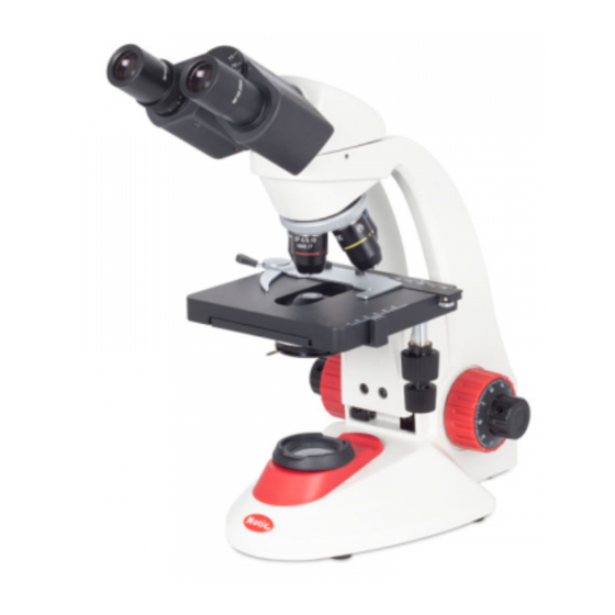Motic RED200 Bedienungsanleitung