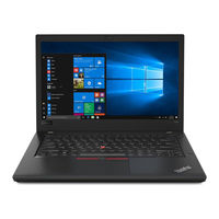 Lenovo ThinkPad T480 Einrichtungsanleitung