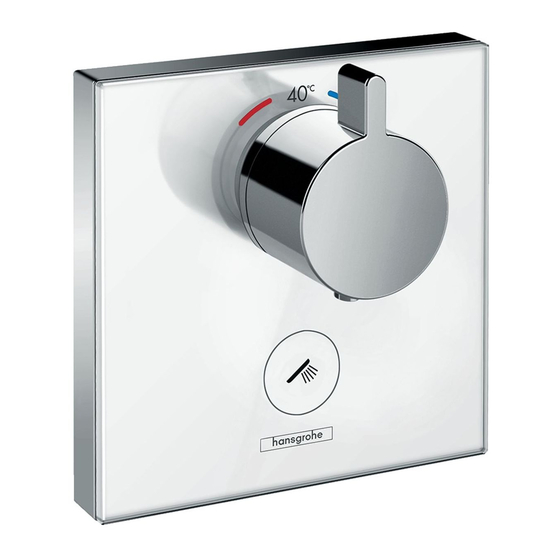 HANSGROHE ShowerSelect 15735400 Gebrauchsanleitung, Montageanleitung