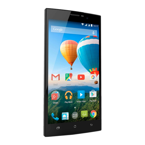 Archos 62 Xenon Handbuch