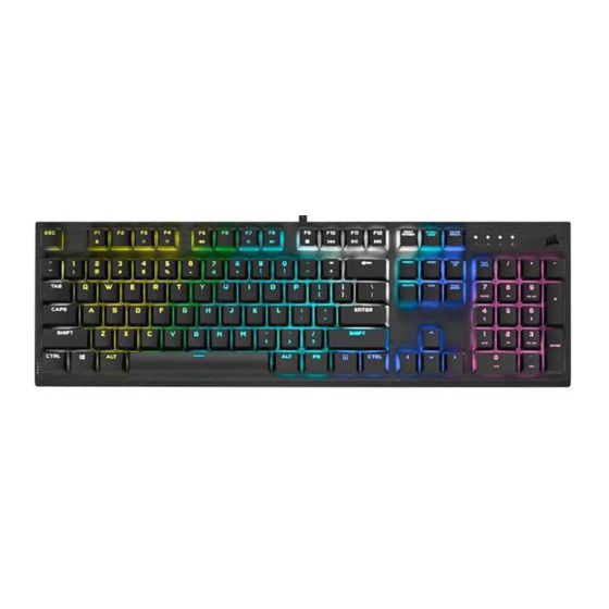 Corsair K60 PRO Bedienungsanleitung