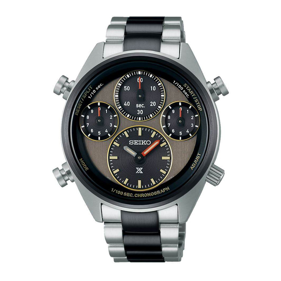 Seiko 8A50 Bedienungsanleitung