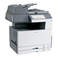 Lexmark X925 Benutzerhandbuch