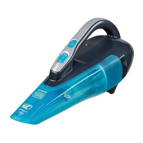 Black+Decker WDA315J Bersetzung Der Ursprünglichen Anweisungen