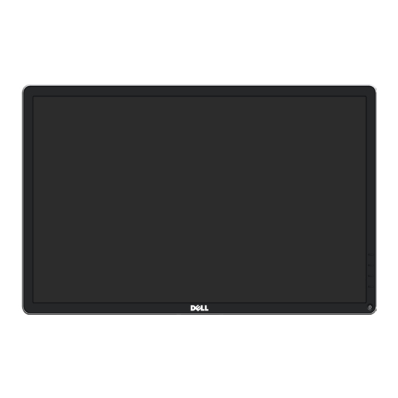Dell P2016 Bedienungsanleitung