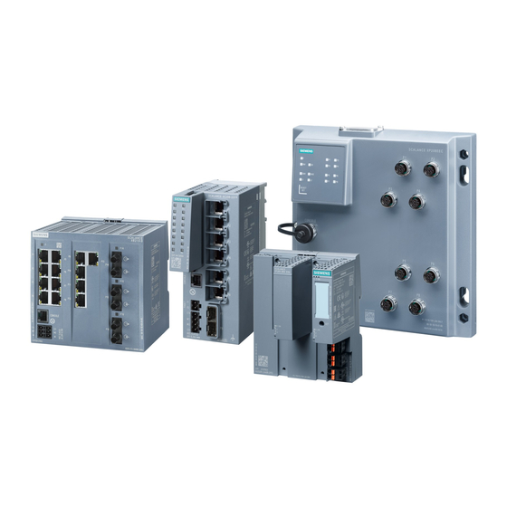 Siemens SIMATIC NET SCALANCE XB-200 Projektierungshandbuch
