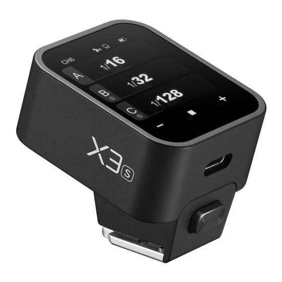 Godox X3 S Benutzerhandbuch
