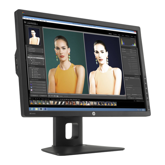 HP DreamColor Z24x Benutzerhandbuch