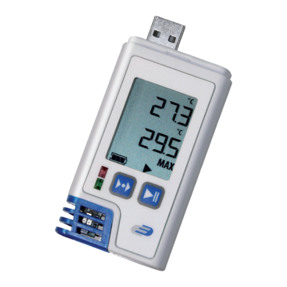 Dostmann Electronic LOG200 series Bedienungsanleitung