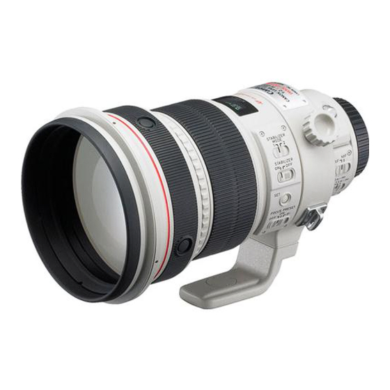 Canon EF 200mm Bedienungsanleitung
